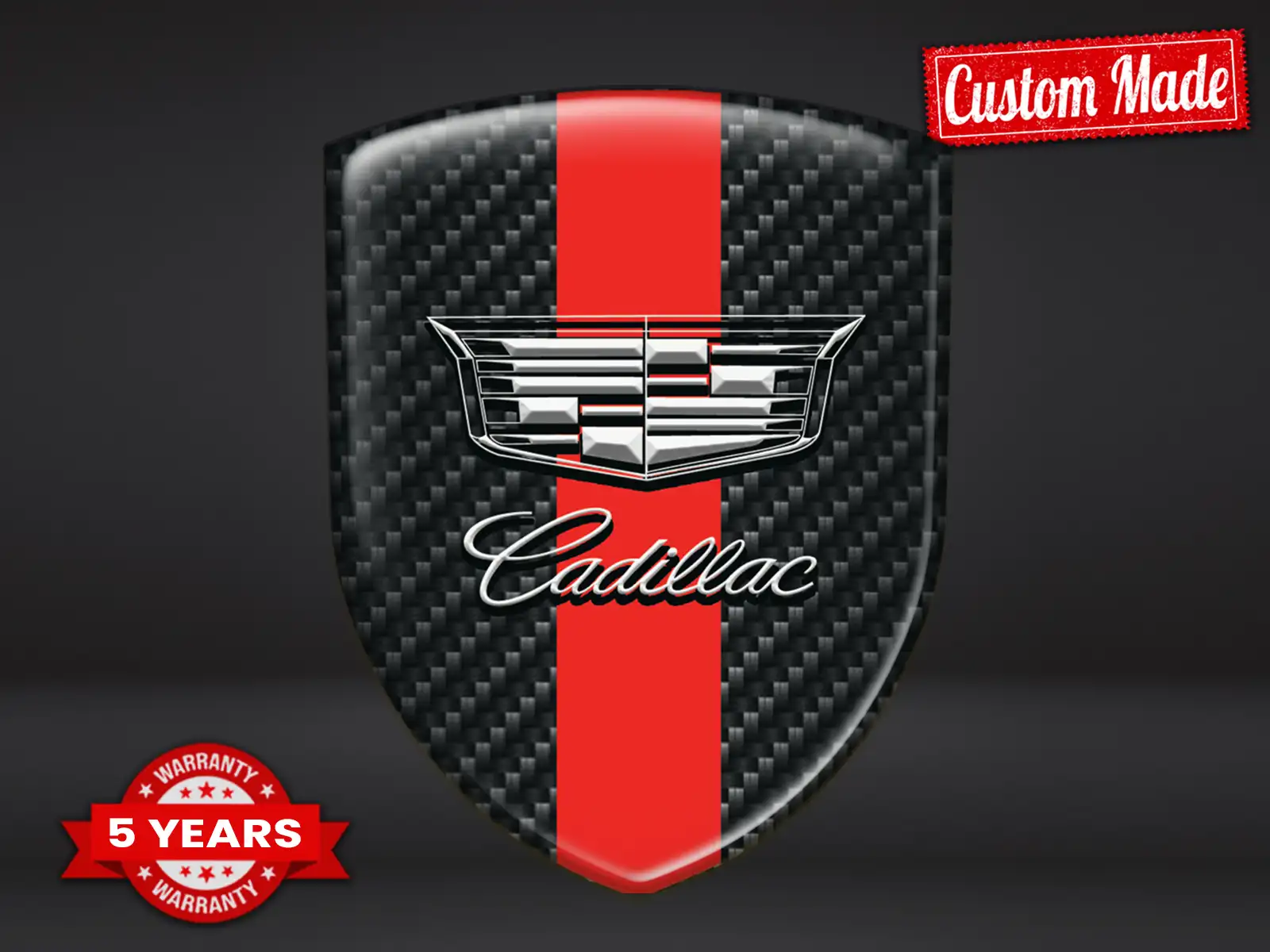 Cadillac Stoßsticker Druck Hochwertig Stabil Modern